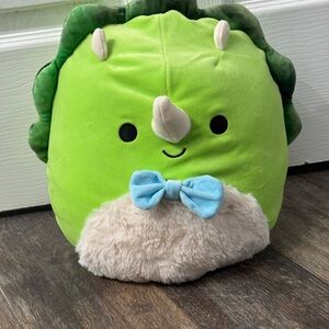 Squishmallows Tristan Green Dino Plush